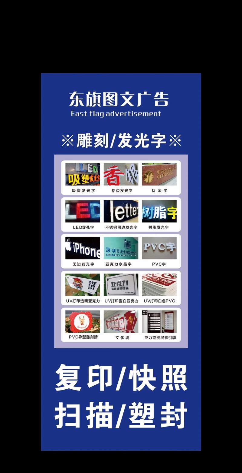 图文快印与广告制作 一站式解决您的设计与印刷需求